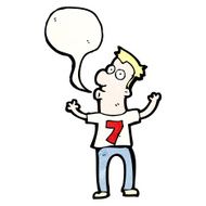 cartoon man in number seven shirt N6