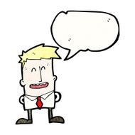 happy office worker cartoon N4