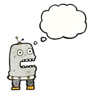 cartoon little robot N15