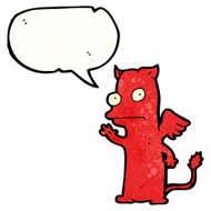 cartoon little monster N75