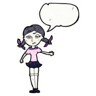 Cartoon Vampire Girl N268