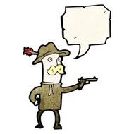 Cartoon Cowboy N25