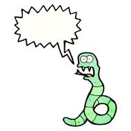 hissing snake cartoon N27