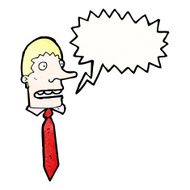 shouting boss cartoon N5