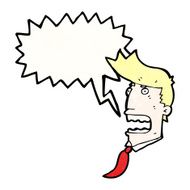 shouting boss cartoon N6