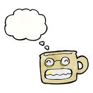 cartoon grinning mug N2