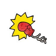 joke boxing glove cartoon N4