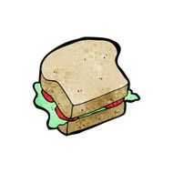 Cartoon Sandwich N25