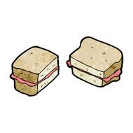 Cartoon Sandwich N26