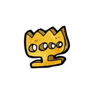 Cartoon Brass Knuckles N4
