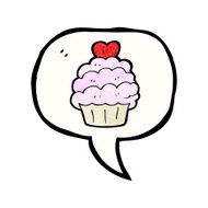 cartoon cupcake symbol N2