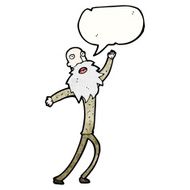 cartoon old man singing N3