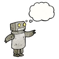 Cartoon Robot N341