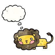 Cartoon Lion N124