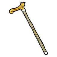 walking stick cartoon N4