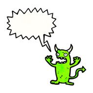 cartoon little devil N115