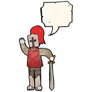cartoon medieval knight N13
