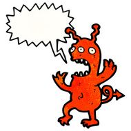 crazy alien cartoon character N2