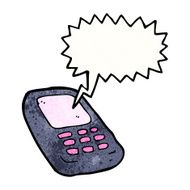 Mobile Phone Cartoon N2
