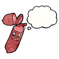 sliced sausage cartoon character N2