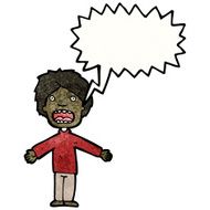 cartoon boy making excuses N2