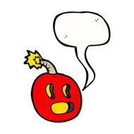 crazy bomb with speech bubble N5