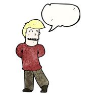 shy man cartoon N2