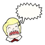 cartoon shouting boy N2
