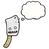 meat cleaver cartoon character N4