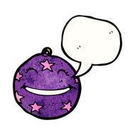 happy christmas bauble cartoon N2