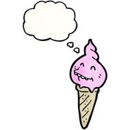 Cartoon Ice Cream Cone N67