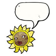 Cartoon Sunflower N35