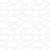 Sketched clouds