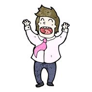 happy businessman cartoon N4