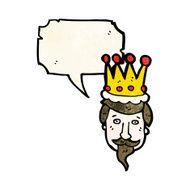 kings head cartoon N4