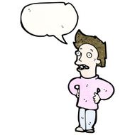 cartoon man with hands on hips N5