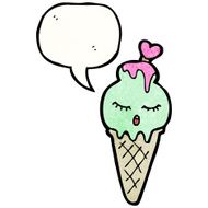 Ice Cream Cartoon Character N16