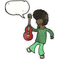 Cartoon Guitar Player N7