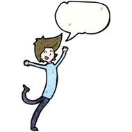 Cartoon Boy Dancing N9
