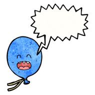 talking balloon cartoon character N6