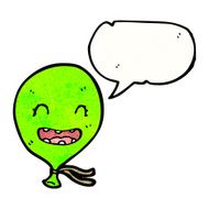 talking balloon cartoon character N8
