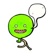 talking balloon cartoon character N9