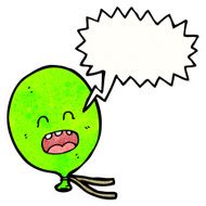 talking balloon cartoon character N10