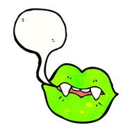 sey halloween lips cartoon N5