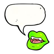 sey halloween lips cartoon N6