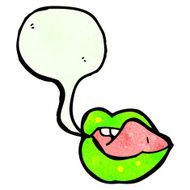 sey halloween lips cartoon N8