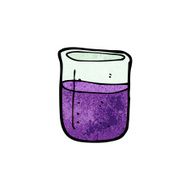 science beaker cartoon N2