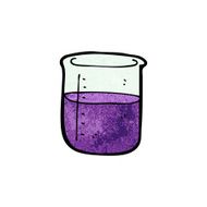 science beaker cartoon N3