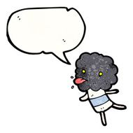 cartoon little thunderhead cloud creature N2