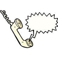 Talking Telephone Cartoon N2